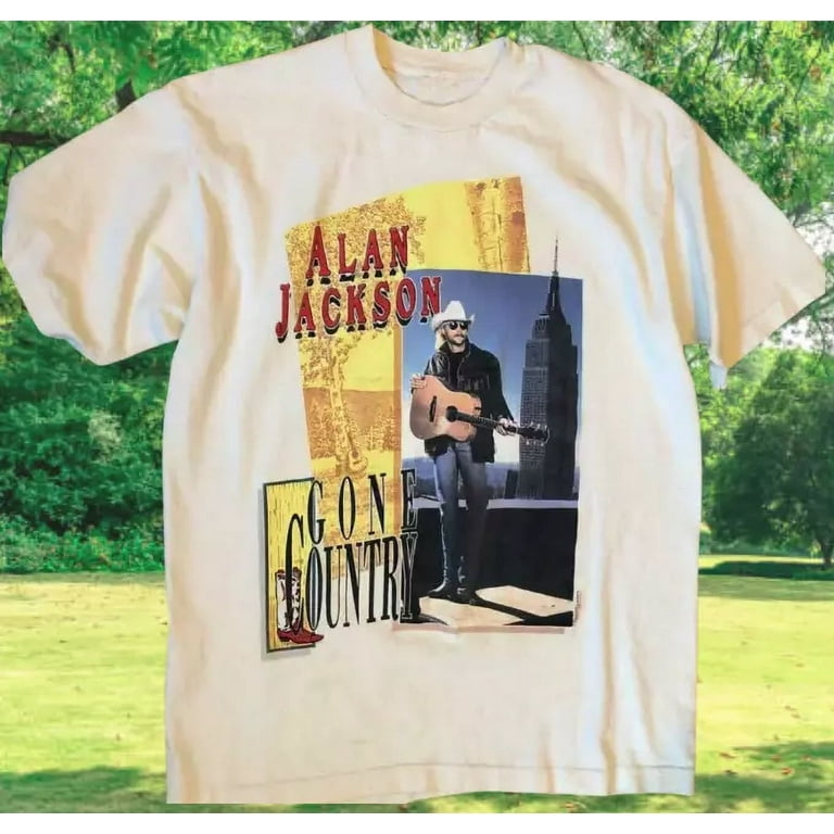 Vintage 90s Alan Jackson Country Music Band T Shirt S-3xl Unisex