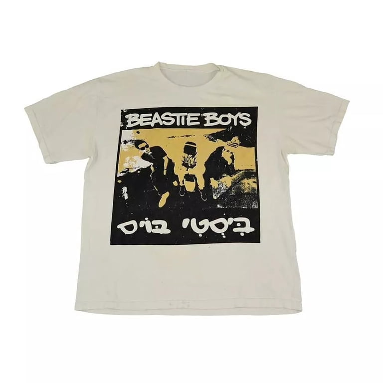 Vintage 90s Beastie Boys No Sleep Til Brooklyn Hebrew Shirt 