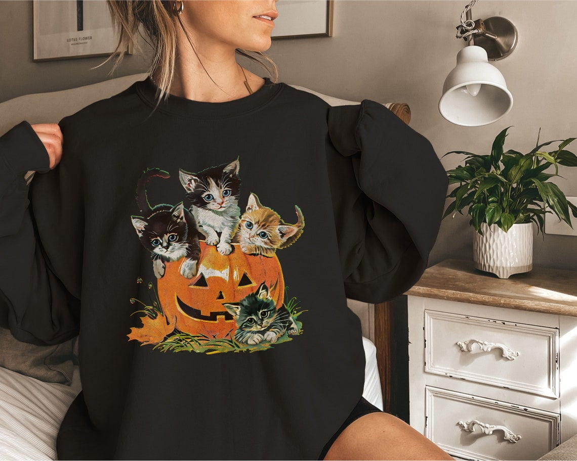 Vintage halloween sweater sale