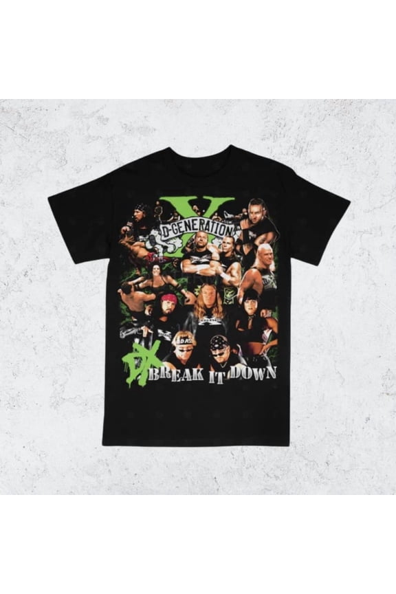 Vintage 90s D-Generation X Tee Shirt Homage Retro Classic Graphic Tee Bootleg Bestseller Unisex Sport Sweatshirt Gift,Black Color,Size M
