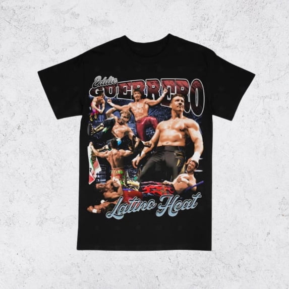 Vintage 90s Eddie Guerrero Tee Shirt Homage Retro Classic Graphic Tee Bootleg Bestseller Unisex Sport Sweatshirt Gift