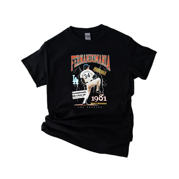 Vintage 90s Fernandomania The Fernando Valenzuela Baseball Unisex T-Shirt, up to 5XL