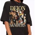 thumbnail image 1 of Vintage 90s Graphic Deion Sanders TShirt - Retro Retro American Football, 1 of 5