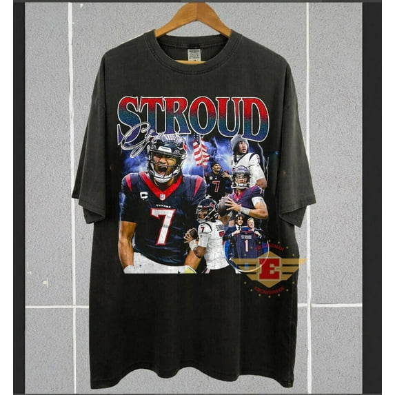 Vintage 90s Graphic Style CJ Stroud T-Shirt, CJ Stroud Vintage Shirt, American Football Gift For Women and Man Unisex,Black color,size 4XL