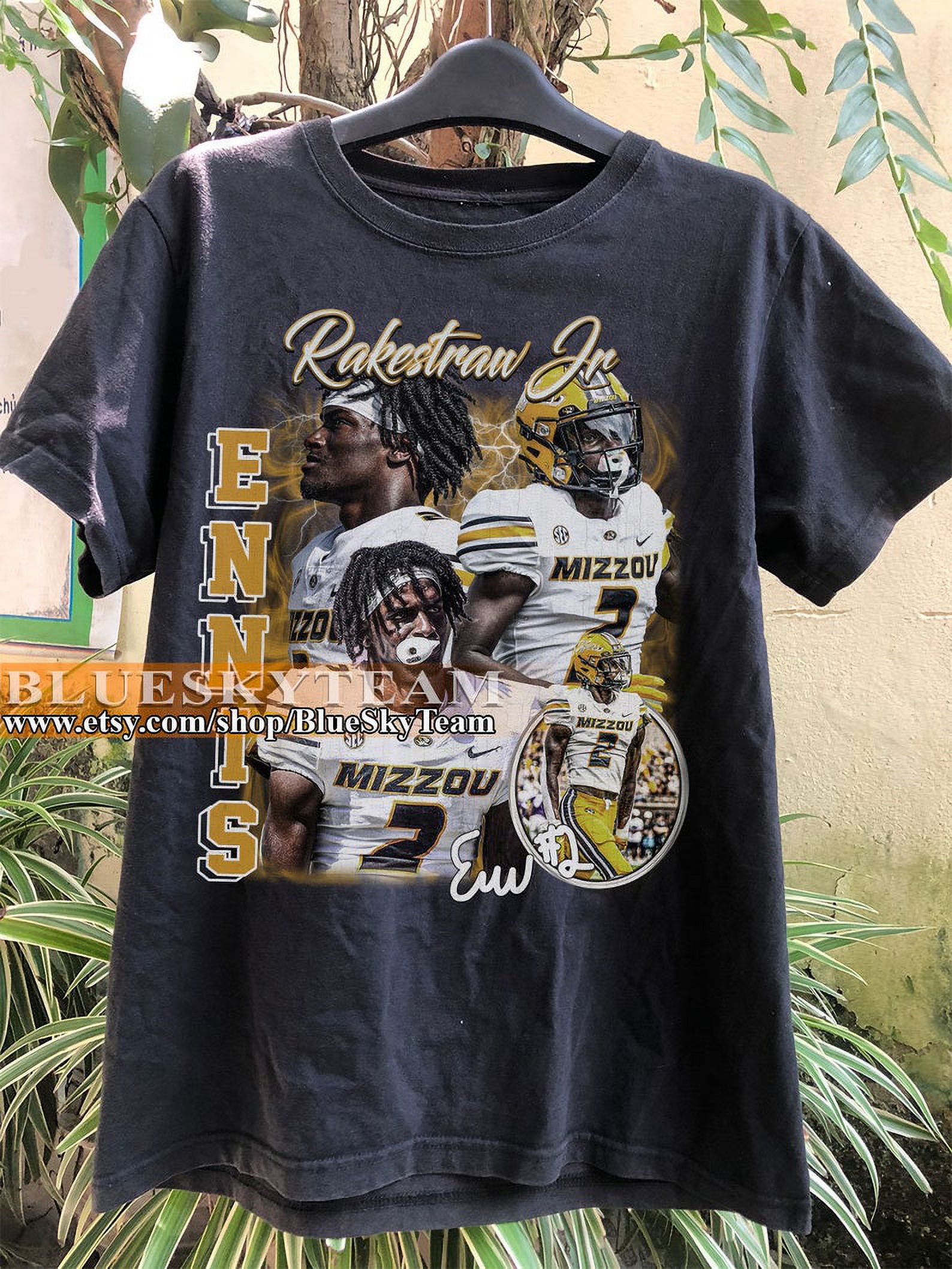 Vintage 90s Graphic Style Ennis Rakestraw Jr TShirt, Ennis Rakestraw