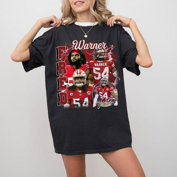 Vintage 90s Graphic Style Fred Warner T-Shirt