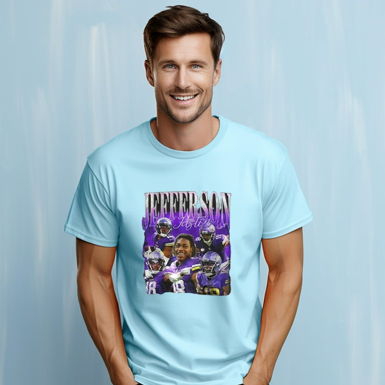 Image Justin Jefferson image beautiful - Vintage 90s Graphic Style Justin Jefferson UNISEX T-Shirt ...