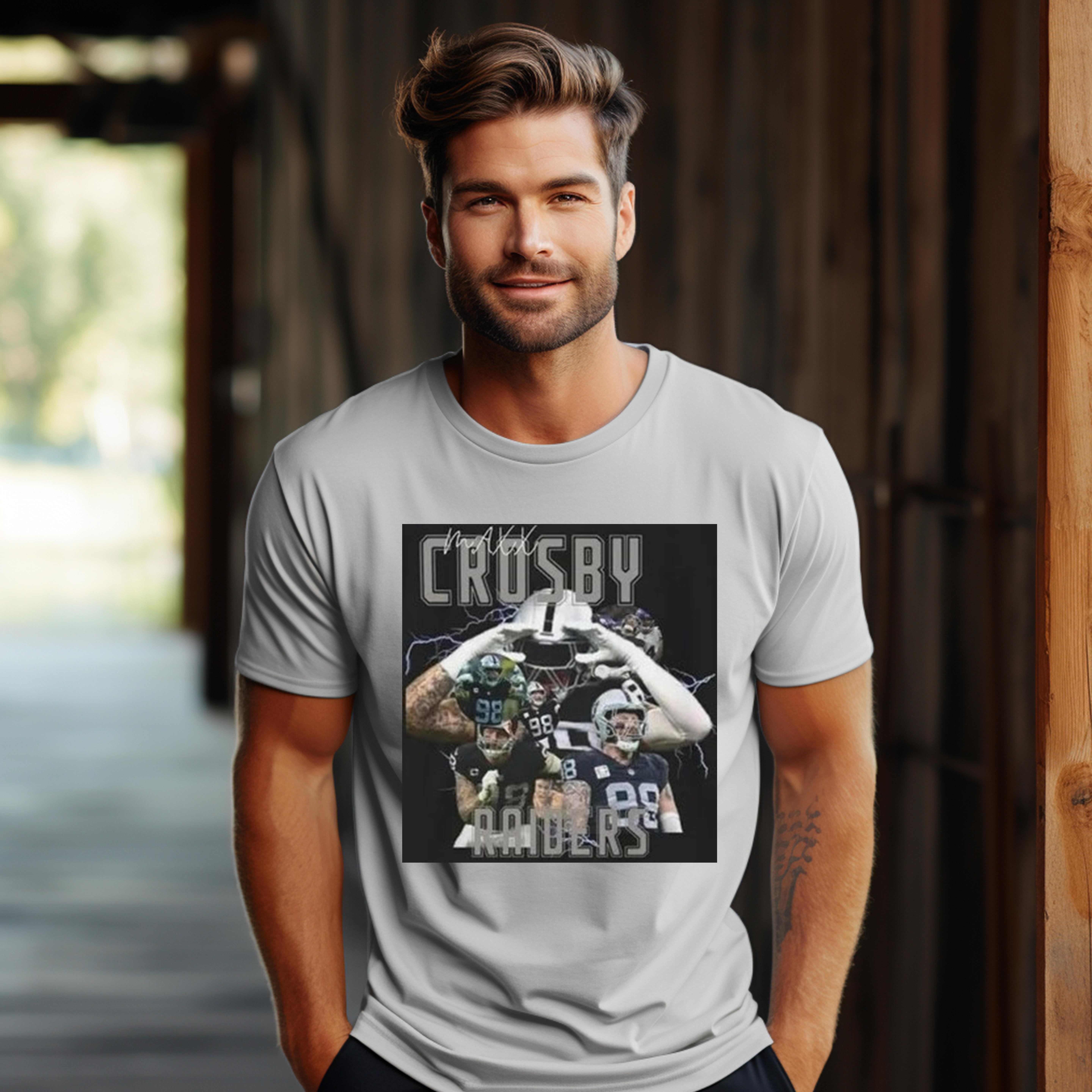 Image Maxx Crosby image beautiful image beautiful - Vintage 90s Graphic Style Maxx Crosby UNISEX T-Shirt | Retro ...