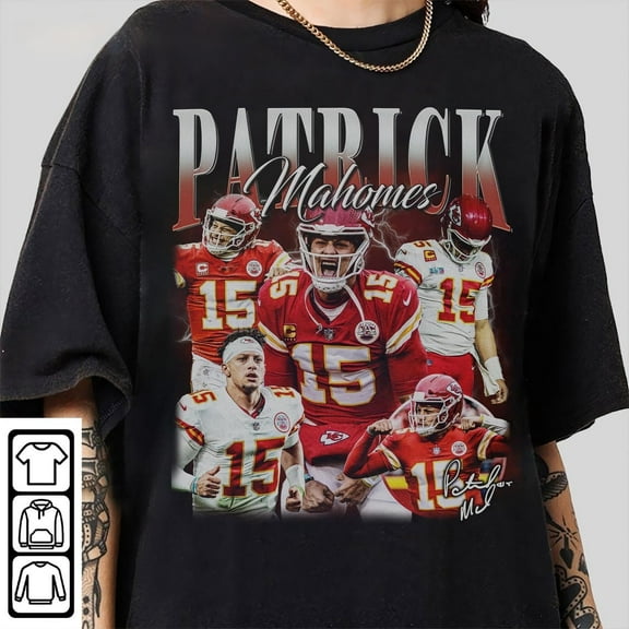 Vintage 90s Graphic Style Patrick Mahomes T-Shirt, Patrick Mahomes Shirt, Football Kansas City Shirt, Vintage