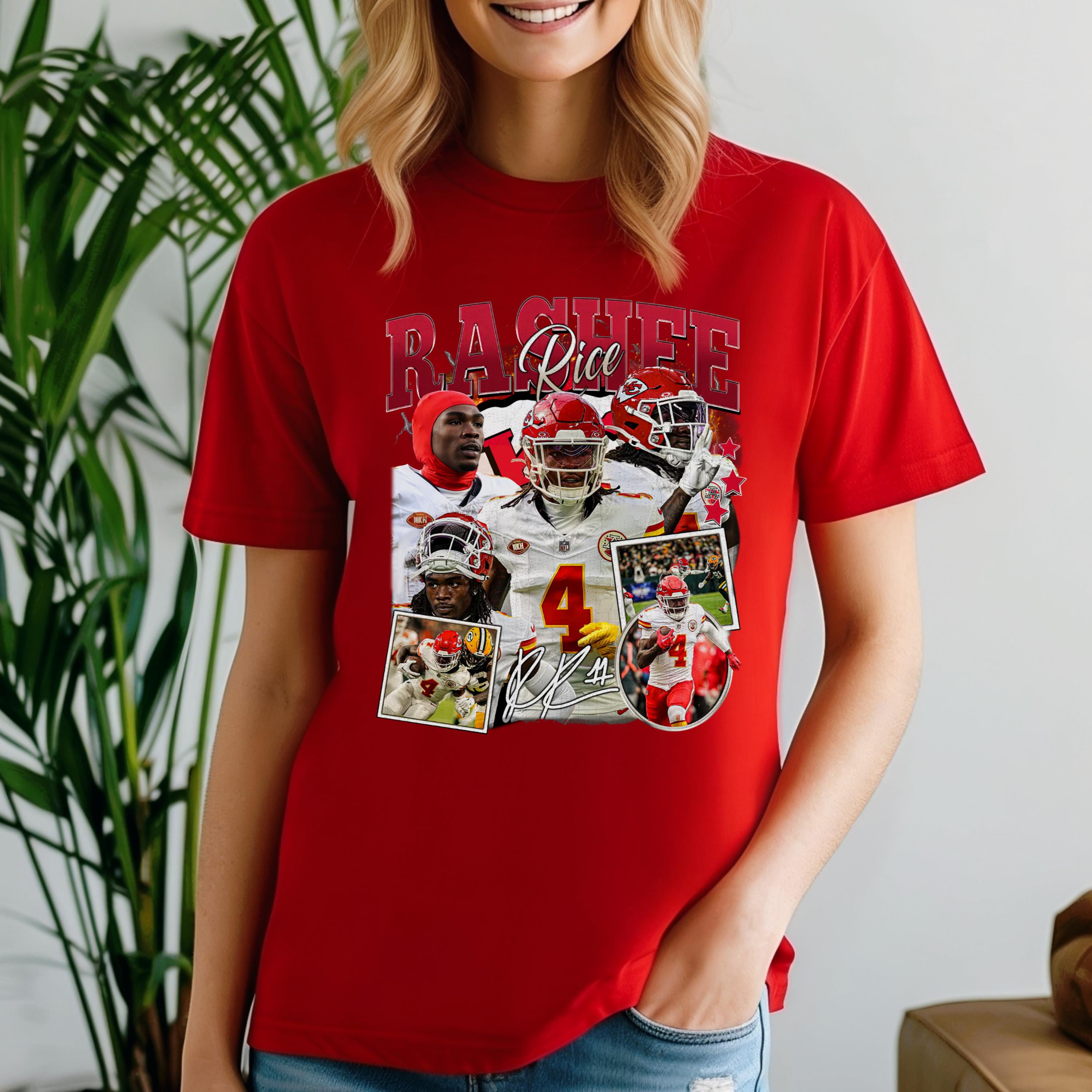 Vintage 90s Graphic Style Rashee Rice T-Shirt, T-Shirt Beautiful ... Rashee Rice Vintage 90s Graphic Style Rashee Rice T-Shirt, T-Shirt Beautiful ...