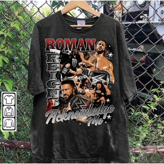 Vintage 90s Graphic Style Roman Reigns Shirt, American Professional Wrestler Tee For Man and Woman Unisex Shirt