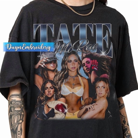 Vintage 90s Graphic Style Tate McRae T-shirt, Tate McRae Bootleg Rap Shirt, Retro Tate McRae Music Gifts For Man And Women Unisex T-shirt