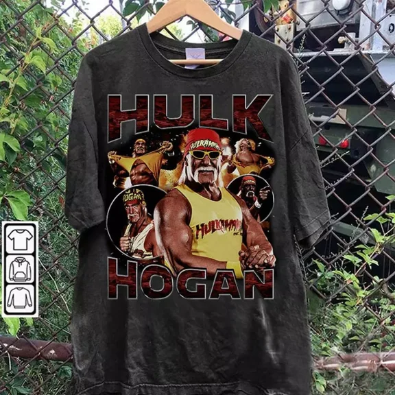 Vintage 90s Hulk Hogan TShirt - Hulk Hogan Sweatshirt - American Professional Wr
