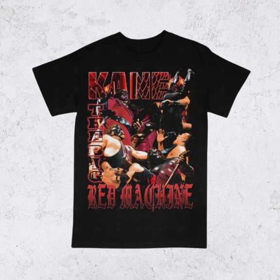 Vintage 90s Kane Tee Shirt Retro Classic Graphic Tee Bootleg Bestseller Unisex Sport Gift,Black Color,Size L