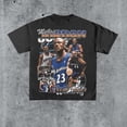 thumbnail image 1 of Vintage 90s MICHAEL JORDAN WIZARDS Shirt Retro Classic Graphic Tee Bootleg Bestseller Unisex Sport Gift,Black Color,Size L, 1 of 2