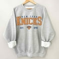 thumbnail image 1 of Vintage 90s New York Basketball Sweatshirt, Knicks Retro For Women And Men Basketball Shirt, 1 of 5