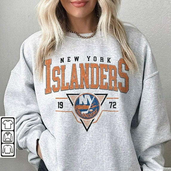Vintage 90s New York Islanders Shirt, Crewneck New York Islanders Sweatshirt, Jersey Hockey Gift For Christmas