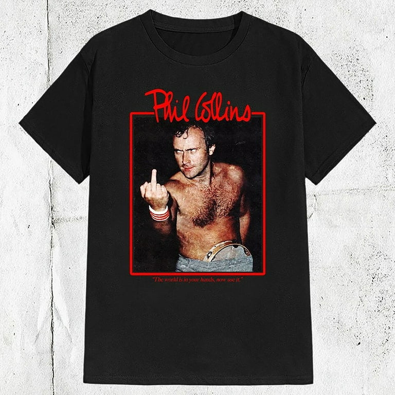 Vintage 90s Phil Collins T-shirt - Walmart.com