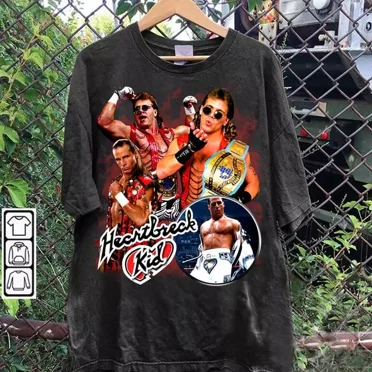 Vintage 90s Shawn Michaels Tee - Shawn Michaels Sweatshirt - American Profession