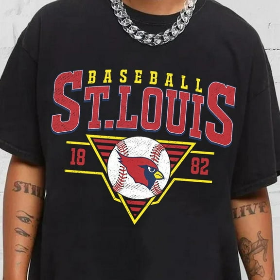 Vintage 90s St.Louis Baseball Team Shirt, Cardinals Baseball Retro Crewneck Shirt