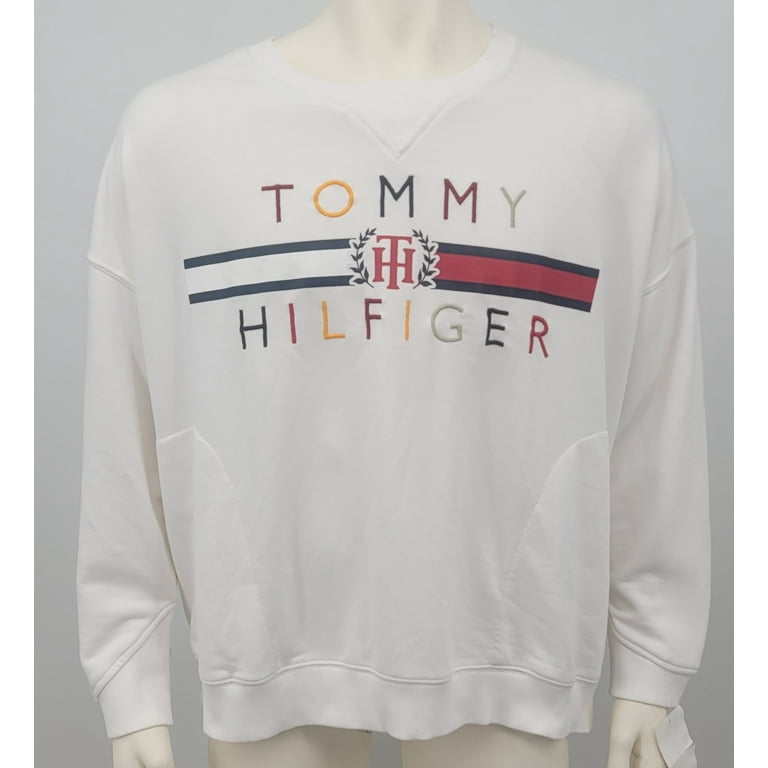 Vintage 90s Tommy Hilfiger Spell out Big Logo Sweatshirt Mens Size XL