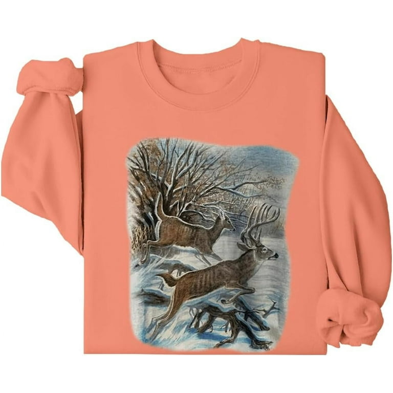 Vintage deer sweatshirt 2025