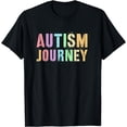 thumbnail image 1 of Vintage AUTISM JOURNEY Proud Strong Mom Squad Dad Team T-Shirt, 1 of 4