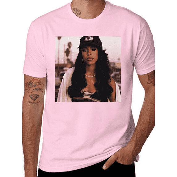 Vintage Aaliyah Graphic Unisex Shirt, Bootleg Rap Design Shirt, 90'S Clothing, Rap Gift for Him Her Crewneck Streetwear Menswear Top
