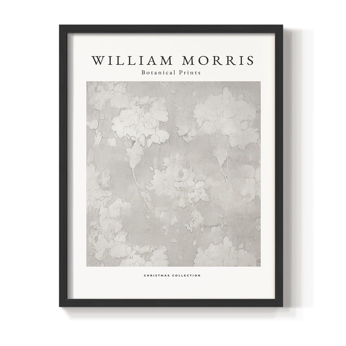 Vintage Abstract Print X - 14in. x 11in. Vintage Framed Print in Black Wood Frame