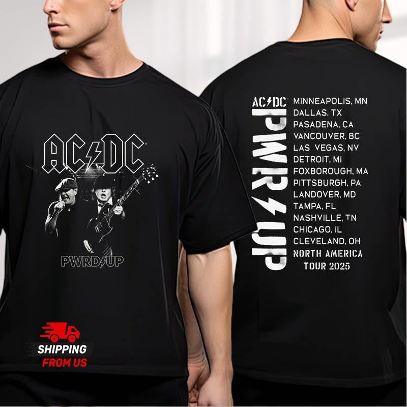 Vintage Ac.dc! Shirt, 90s Rock Band T-Shirt, Concert 2025 Shirts For ...