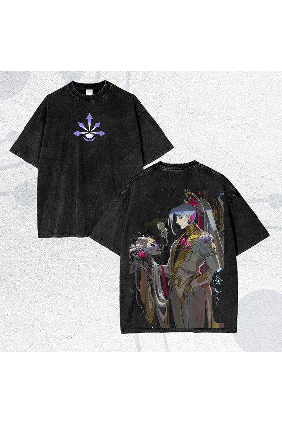 Vintage Action RPG Game Graphic Washed Shirt