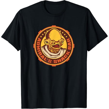 Vintage Admiral Ackbar Admiral's Snack Bar Logo Funny T-Shirt S-5XL - Trending Birrthday Tee Gifts Vintage Tee -Birthday Gifts