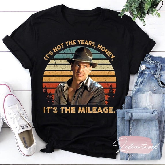 Vintage Adventure Movie Quote Graphic Tee Retro Cowboy Style Apparel,for unisex up to 5XL