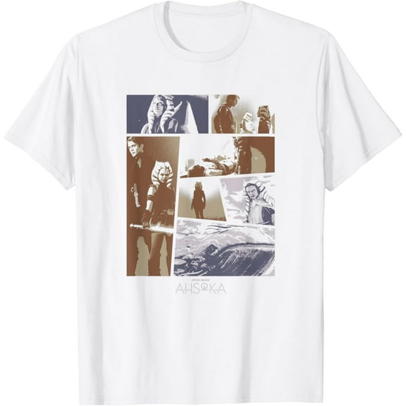 Vintage Ahsoka Anakin Skywalker Padawan Vintage Panels T-Shirt S-5XL - Trending Birrthday Tee Gifts Vintage Tee -Birthday Gifts