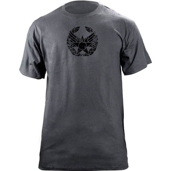 Vintage Air Force Commanders Badge Subdued Veteran T-Shirt