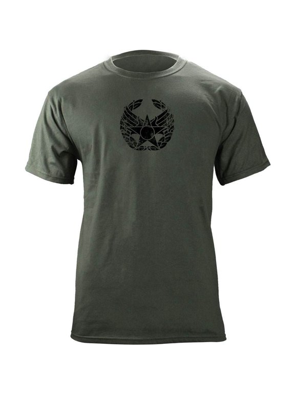 Vintage Air Force Commanders Badge Subdued Veteran T-Shirt
