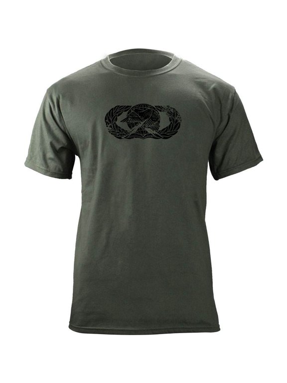 Vintage Air Force Logistics Badge Subdued Veteran T-Shirt