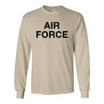 thumbnail image 1 of Vintage Air Force Long Sleeve T-Shirt in Sand, 1 of 3