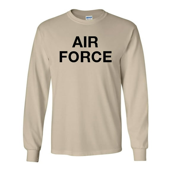 Vintage Air Force Long Sleeve T-Shirt in Sand