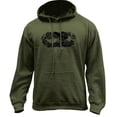 thumbnail image 1 of Vintage Air Force Maintenance Badge Subdued Veteran Pullover Hoodie Sweatshirt, 1 of 1
