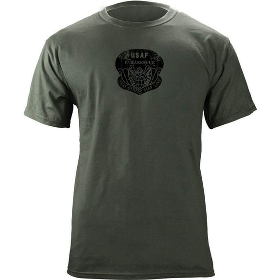 Vintage Air Force Pararescue Badge Subdued Veteran T-Shirt