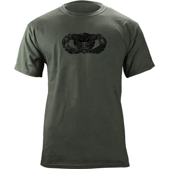 Vintage Air Force Protection Badge Subdued Veteran T-Shirt