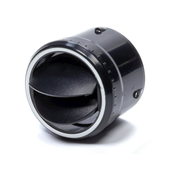 Vintage Air Double Vane Louver Chrom e Bezel 2.70in Diameter