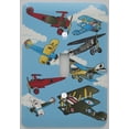 thumbnail image 1 of Vintage Airplane Light Switch Plate Cover Single Toggle / Airplane Nursery Wall Decor, 1 of 1