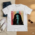 thumbnail image 1 of Vintage Alanis Morissette Triple Moon Tour 90s Alt Rock Unisex T-Shirt, up to Size 5XL, 1 of 2