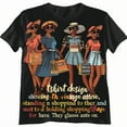Vintage Alaska Girls Trip Cruise Ship Vacation TShirt for Women African