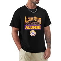 Vintage Alcorn State 1871 University College Sports Graphic T-shirt, for men & women, up to size 5XL.