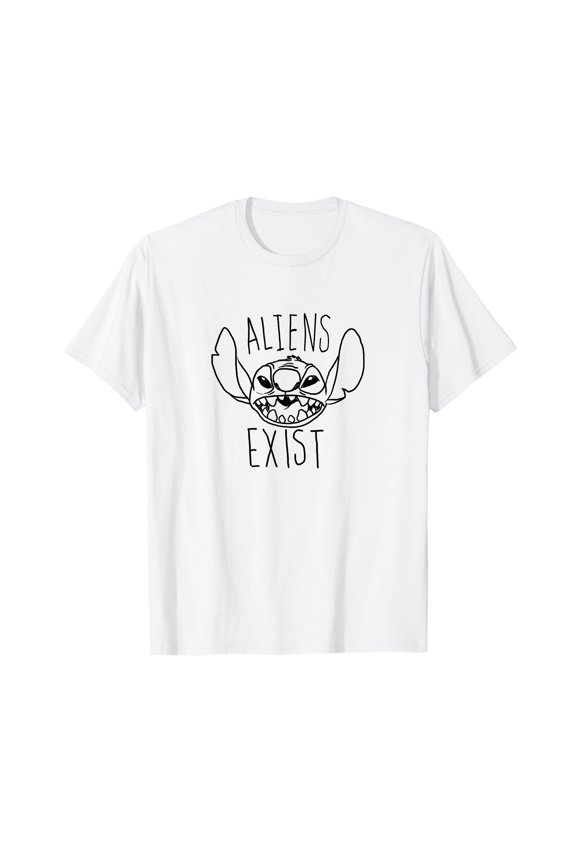 Vintage Alien Line Art T-Shirt - Fun and Unique Design for Casual Wear