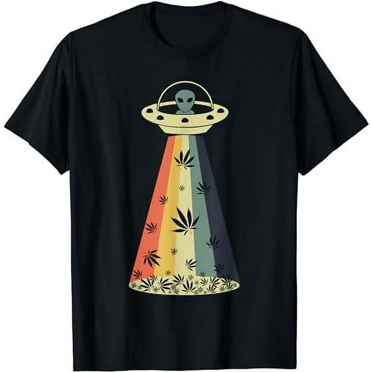 Alien Abduction Weed Shirt Funny Ufo Weed Shirt Alien Abduction Weed Shirt Funny Ufo Weed Shirt
