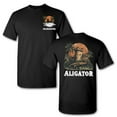 thumbnail image 1 of Vintage Alligator Tropical Tee Washed Graphic T-Shirt Top ，Casual Short Sleeve Cotton Shirt Black S-5XL, 1 of 5